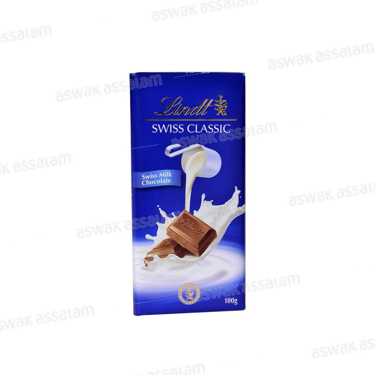 CHOCOLAT SWISS CLASSIC AU LAIT 100G LINDT