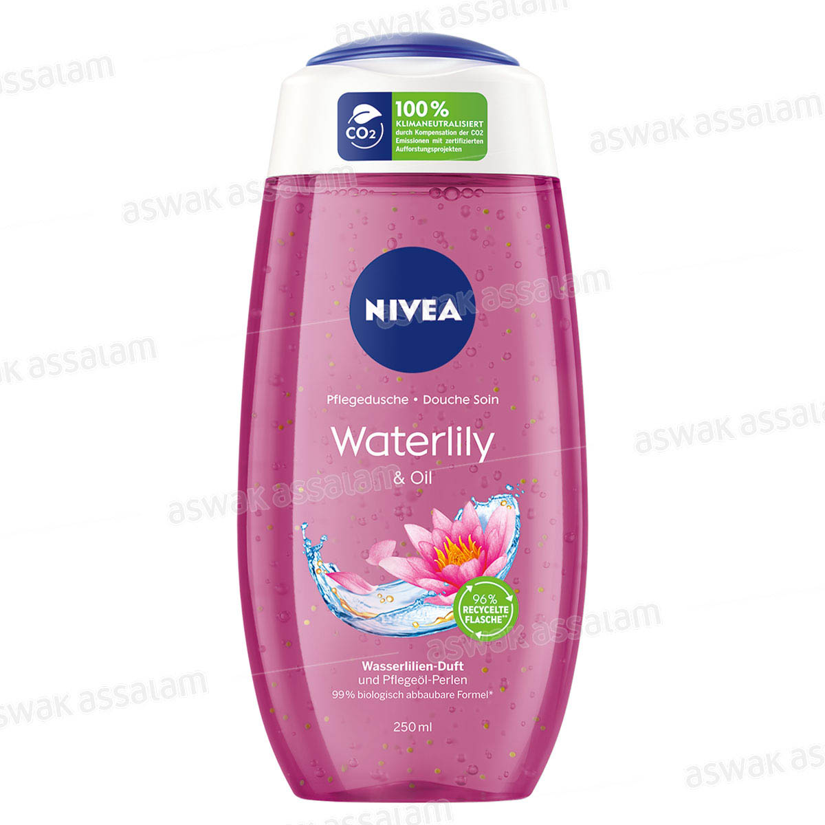 GEL DOUCHE WATERLILY ET HUILE 250ML NIVEA