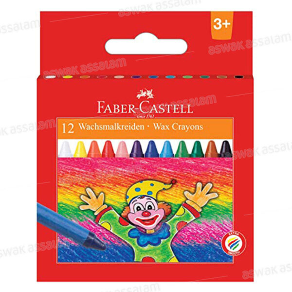 12 CRAYONS DE CIRE FABER-CASTELL