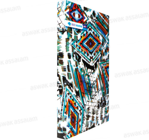 REGISTRE 21*29,7CM 192 PAGES BLEU MARINE