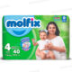 COUCHES BEBE MAXI 7-14KG 40 UNITES VALUE PACK MOLFIX
