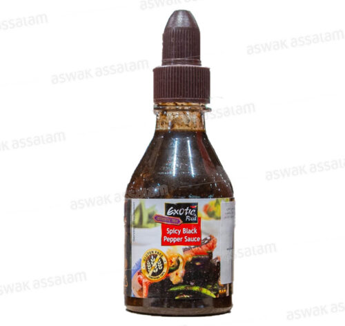 SPICY BLACK PEPPER SAUCE 200ML EXOTIC FOOD