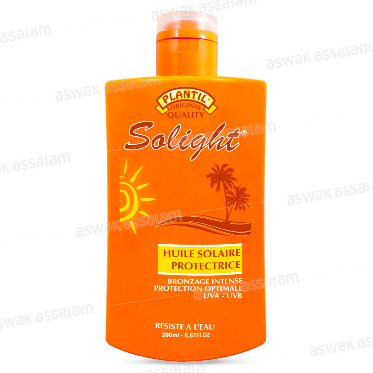 HUILE SOLAIRE PROTECTRICE 200ML SOLIGHT PLANTIL