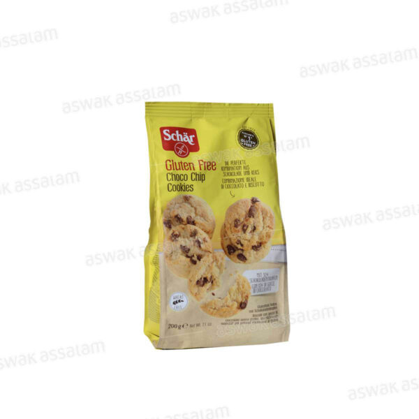BISCUIT CHOCO CHIP COOKIES SANS GLUTEN 200G SCHAR