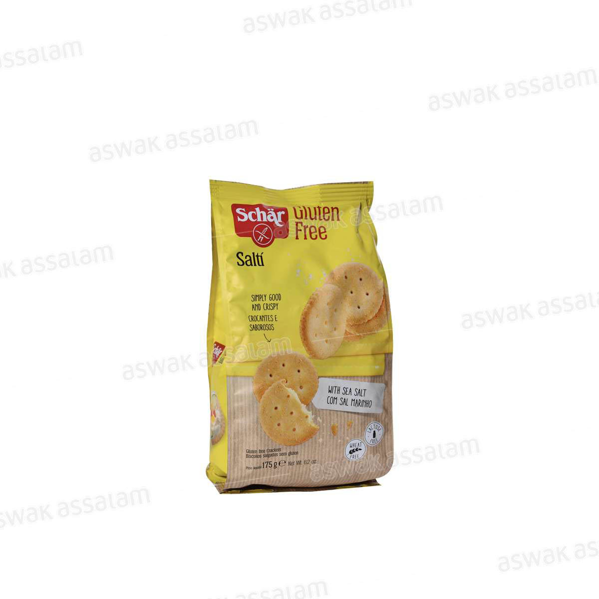 BISCUIT SALE SANS GLUTEN 175G SCHAR