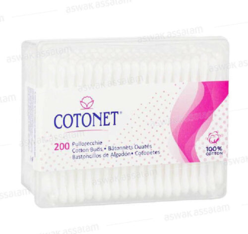COTONS-TIGES 200 UNITES COTONET