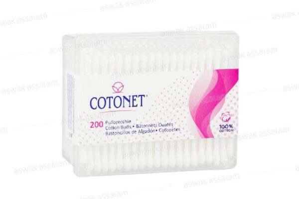 COTONS-TIGES 200 UNITES COTONET