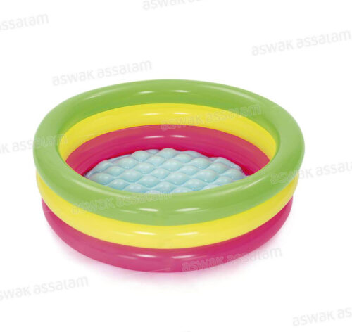 PISCINE MULTICOLORE 70 x H25 CM BESTWAY