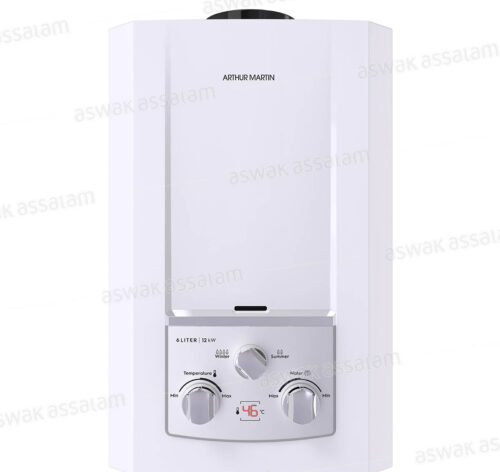 CHAUFFE-EAU A GAZ 6L MYG06113WL ARTHUR MARTIN