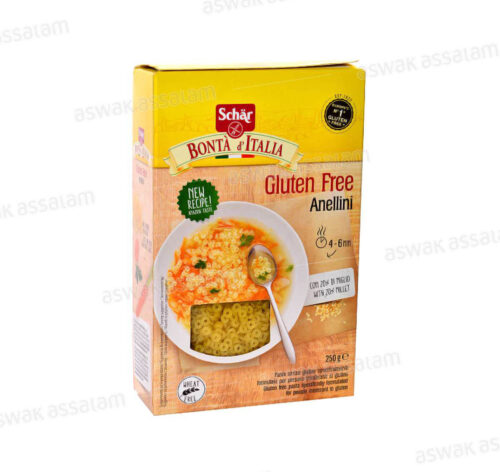 ANELLINI SANS GLUTEN 250G SCHAR