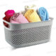 PANIER DE RANGEMENT 6,6L MOTIF GOUTTE D'EAU