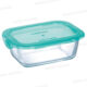 BOITE DE CONSERVATION RECTANGULAIRE EN VERRE 197CL KEEP'N BOX LUMINARC