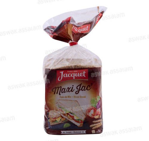 PAIN DE MIE BLE COMPLET 550G MAXI JAC’ JACQUET