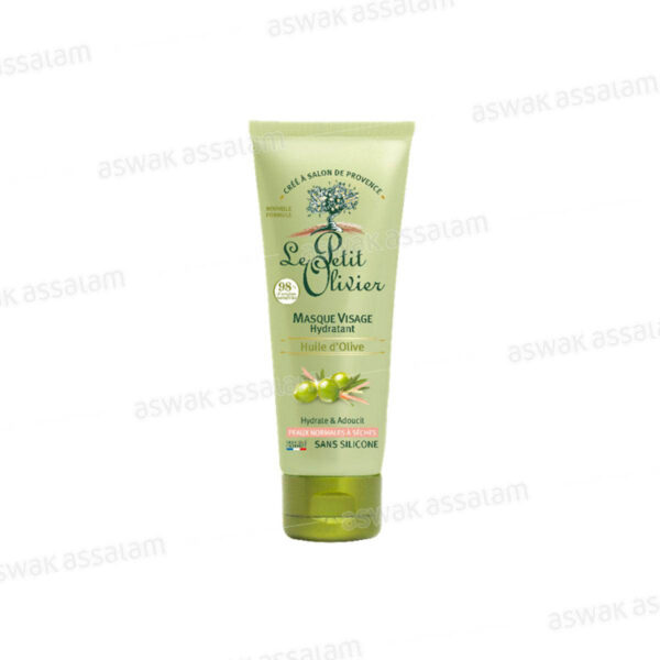 MASQUE VISAGE HYDRATANT HUILE D'OLIVE 75ML LE PETIT OLIVIER