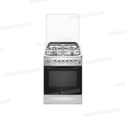 CUISINIERE 4 FEUX 50x60CM INOX DOUBLE GAZ CK5060-DGL-IN KROHLER