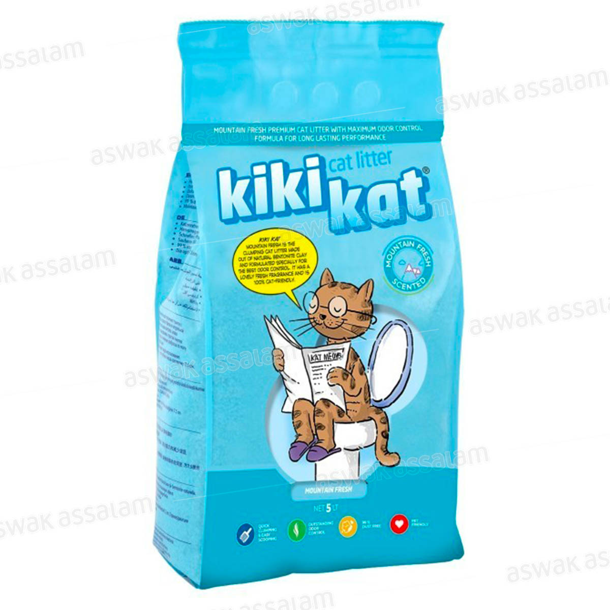 LITIERE MOUNTAIN FRESH 5L KIKIKAT