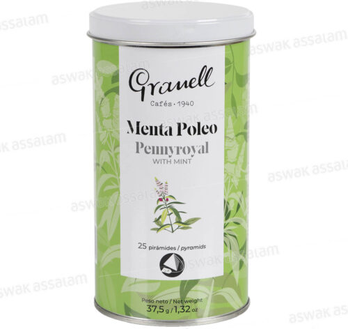 INFUSION THE MENTHE POULIOT 25 SACHETS PYRAMIDES GRANELL