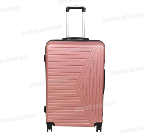 VALISE TROLLEY SAUMON 47*28*68CM / 3KG