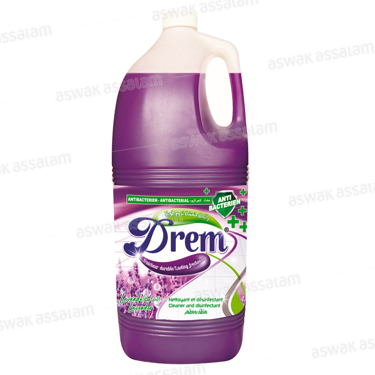 NETTOYANT SOL ET DESINFECTANT LAVANDE 5L DREM