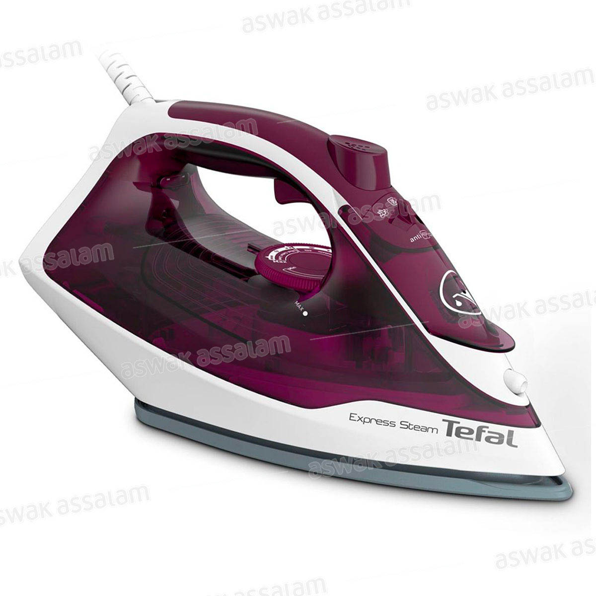FER A REPASSER 2400W SEMELLE CERAMIQUE EXPRESS STEAM FV2835E0 TEFAL