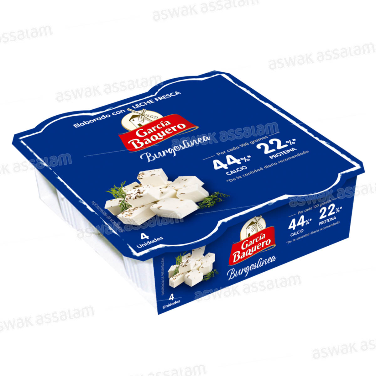 FROMAGE FRAIS NATURE BURGOSLINEA 4*60G GARCIA BAQUERO