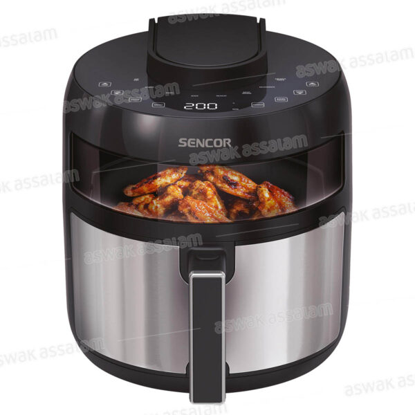 FRITEUSE AIR FRYER 5L 1500W SFR 5010BK SENCOR