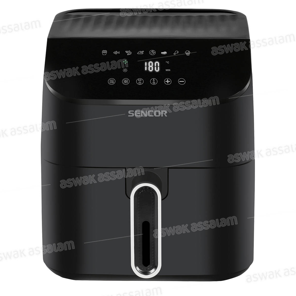 FRITEUSE AIR FRYER 4,5L 1350W DIGITAL SFR 4550BK SENCOR