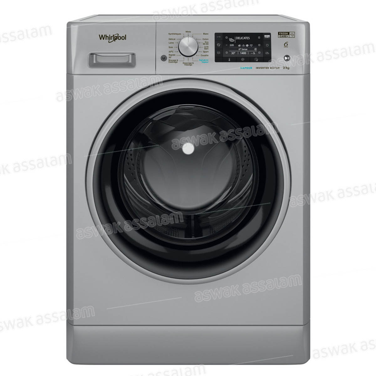 MACHINE A LAVER 9KG 1200 TOURS SILVER FFWD 9248SBS V NA WHIRPOOL