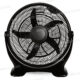 VENTILATEUR DE TABLE NOIR TS-F2002 TECHNOSUISS
