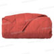 COUVRE-LIT 240*220CM + 2 TAIES D'OREILLER 50*70CM UNI BORDEAU