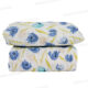 COUVRE-LIT 160*220CM + 1 TAIE D'OREILLER 50*70CM IMPRIME FLEURS