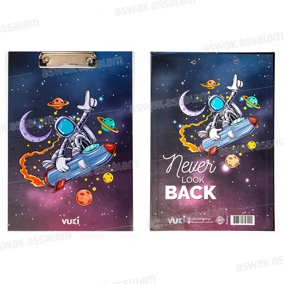 PRESSE-PAPIERS MOTIF ASTRONAUTE 32*21,5*1,5CM VUKI