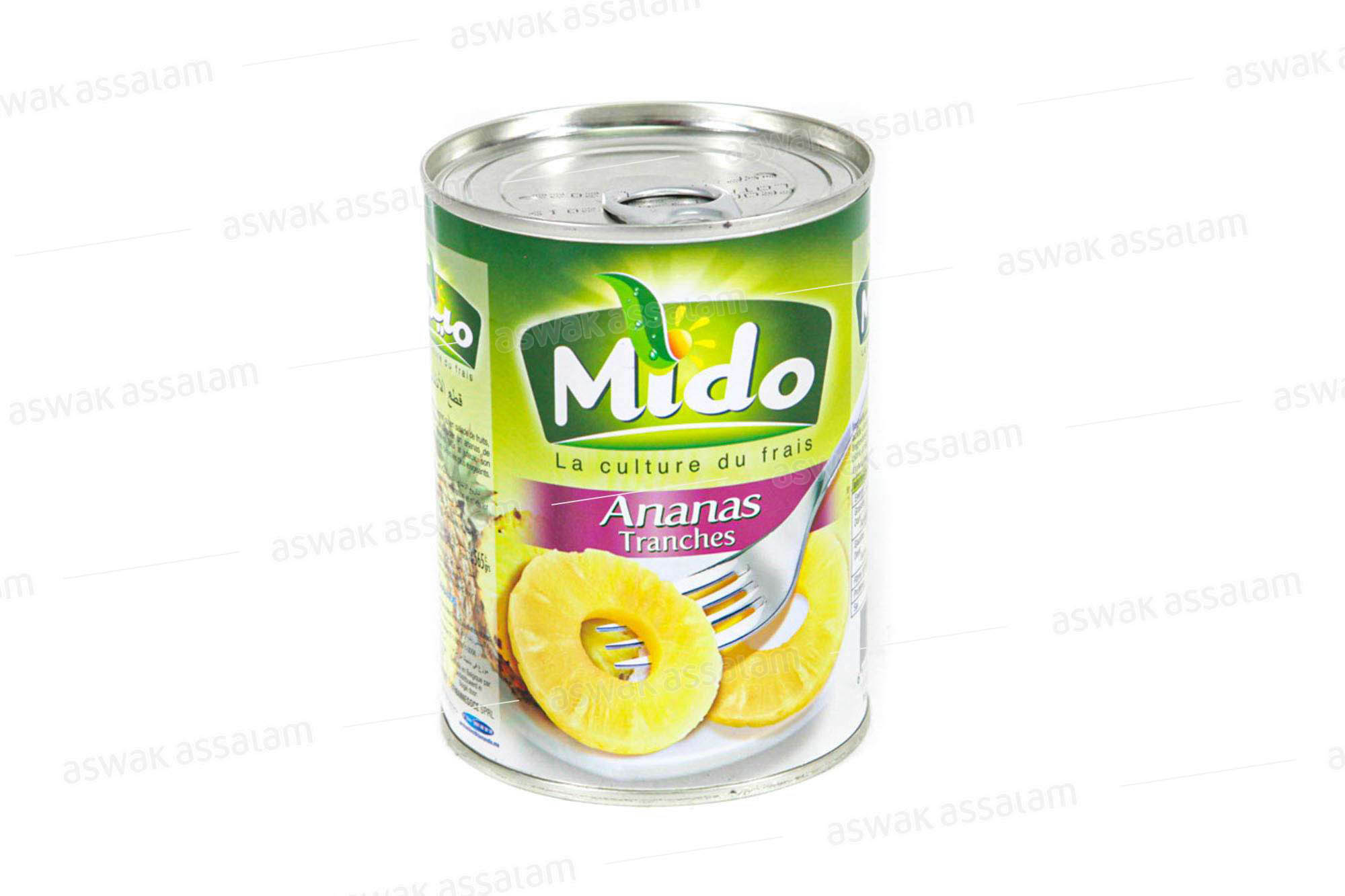 ANANAS EN TRANCHES 400G MIDO
