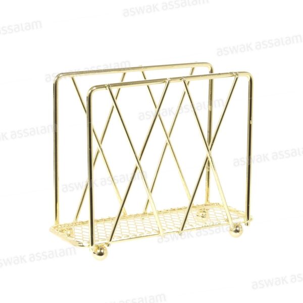 PORTE SERVIETTES FILAIRE DORE