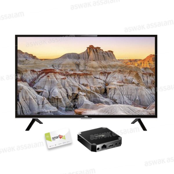 LED TV 43 POUCES FULL HD RECEPTEUR INTEGRE D3000 TCL (GRATUIT SMART BOX + CARTE IPTV)