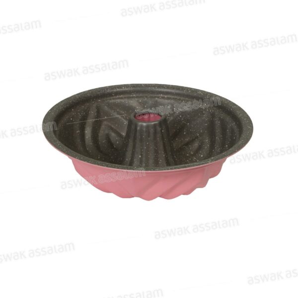 MOULE A CAKE ROND EN GRANITE ROSE MEHTAP