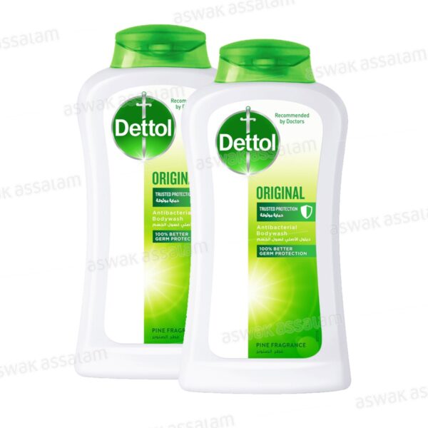 LOT DE 2 GELS DOUCHE ORIGINAL 250ML DETTOL (1 ACHETE = 1 GRATUIT)
