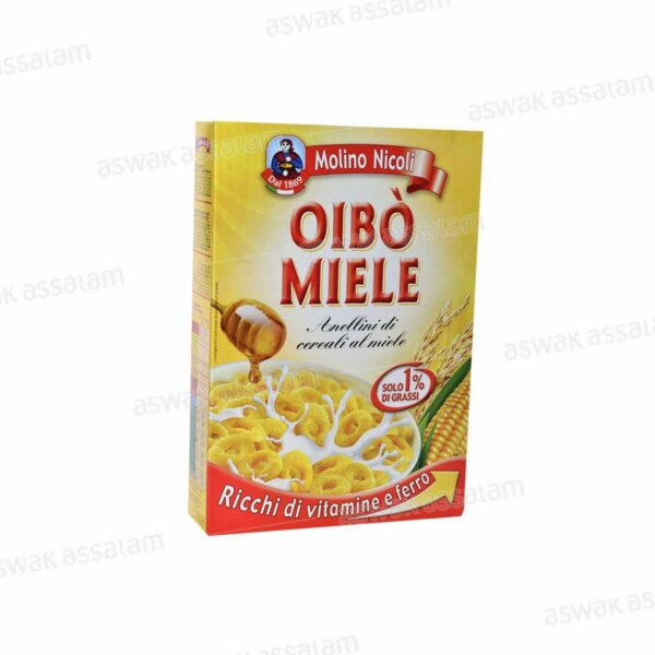 CEREALES ANNEAUX AU MIEL 375G MOLINO NICOLI