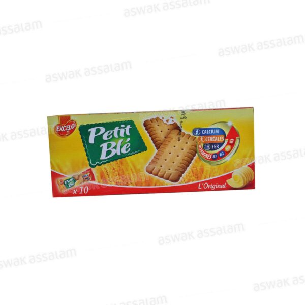PACK DE 10 BISCUITS SECS PETIT BLE L'ORIGINAL 36G EXCELO