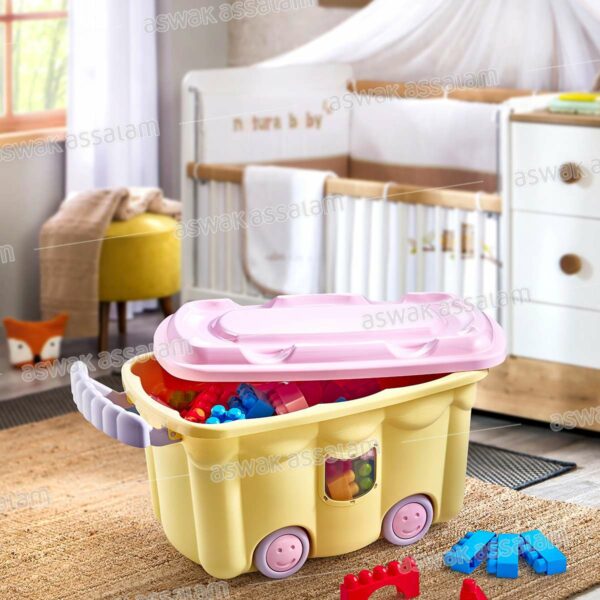 BOX DE RANGEMENT POUR JOUETS 50L