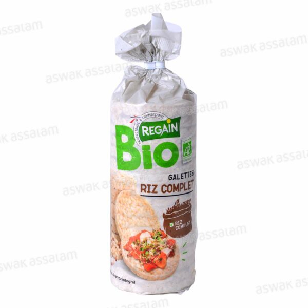 GALETTE DE RIZ COMPLET 130G REGAIN BIO