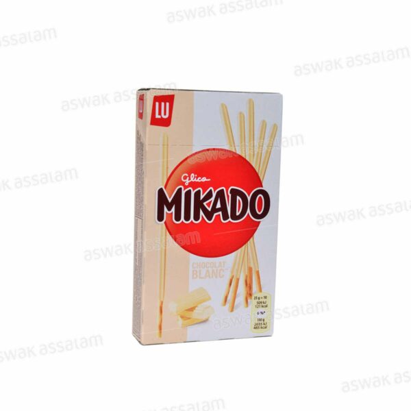 BISCUIT AU CHOCOLAT BLANC POCKET MIKADO 70G LU