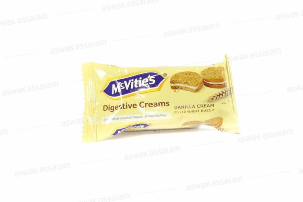 BISCUITS FOURRES CREME VANILLE 40G MC VITIES