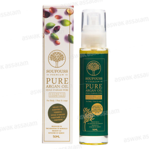 HUILE D'ARGAN COSMETIQUE A LA VERVEINE 50ML