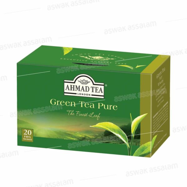 THE VERT PURE 20 SACHETS AHMAD TEA
