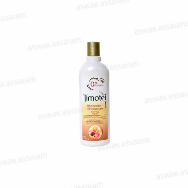 SHAMPOOING REPARATION MIRACULEUSE HUILE D'ARGAN 400ML TIMOTEI