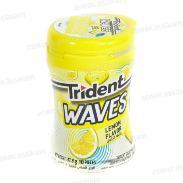 CHEWING GUM LEMON 18 PIECES TRIDENT