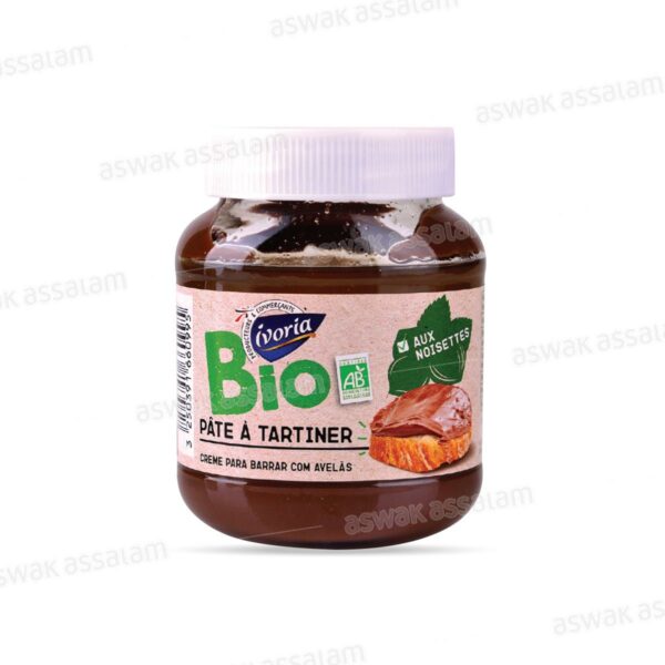PATE A TARTINER AUX NOISETTES BIO 350G IVORIA