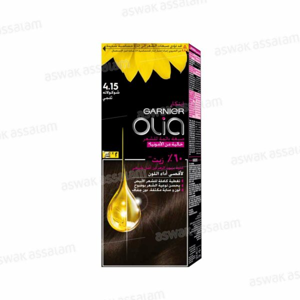 COLORATION 4.15 MARRON GLACE OLIA GARNIER