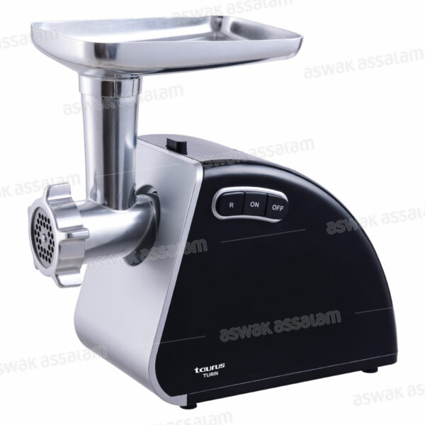 HACHOIR A VIANDE TURIN NOIR 1200W MG401A TAURUS